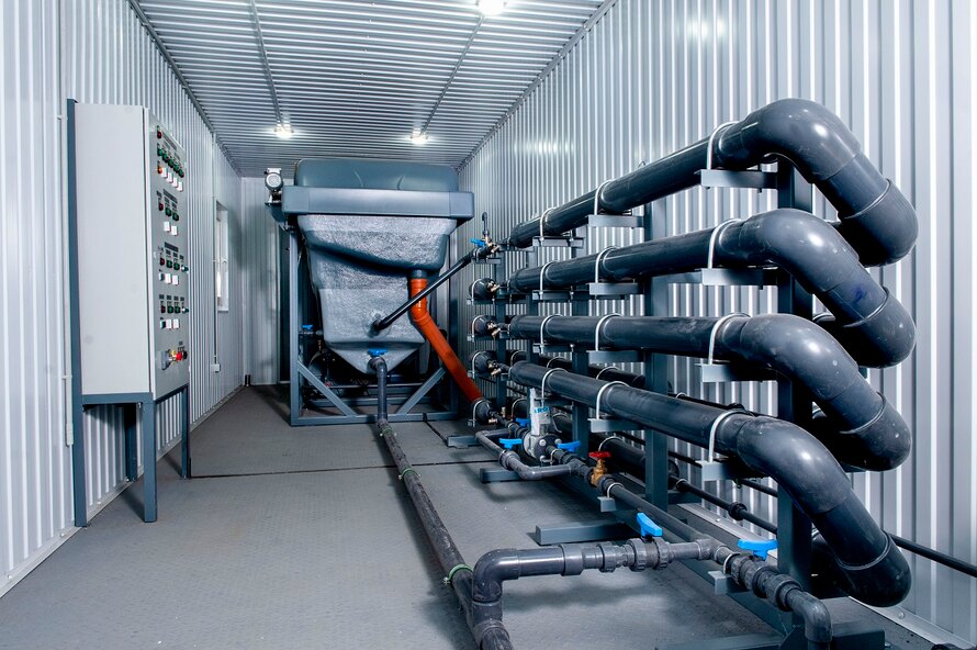 Очистка производственных сточных вод в цехе переработки продукции