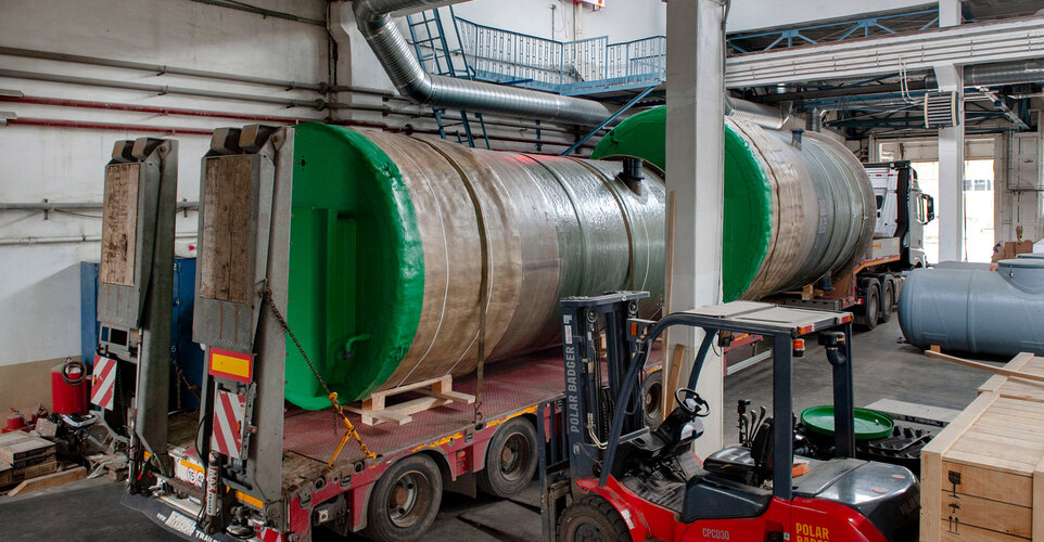 ВНС Armoplast ⌀2400 и ⌀3200 мм